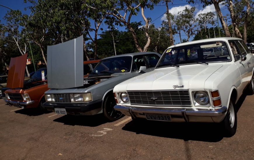Cerca de 150 carros de vários modelos serão expostos