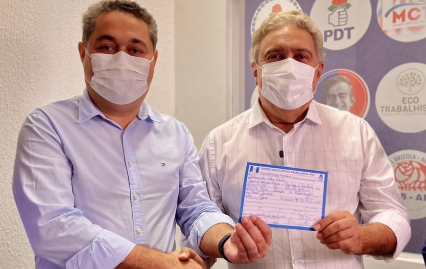 Laurez Moreira (PDT) e Jairo Mariano (PDT)