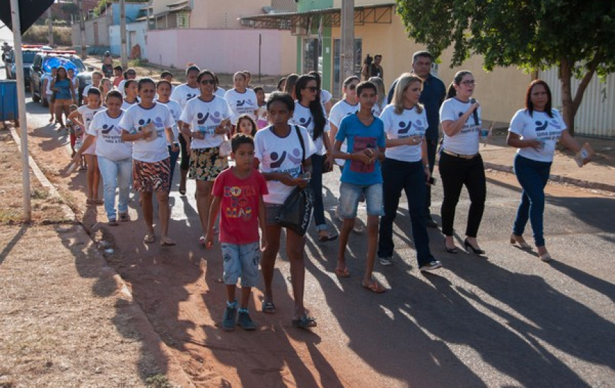 Caminhada aconteceu na última sexta-feira, 18, em Palmas