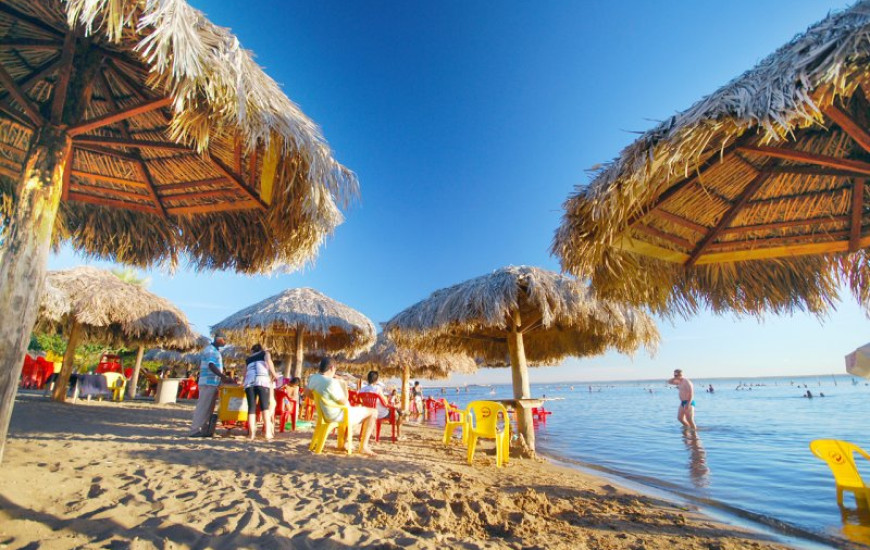 Praia do Prata, em Palmas