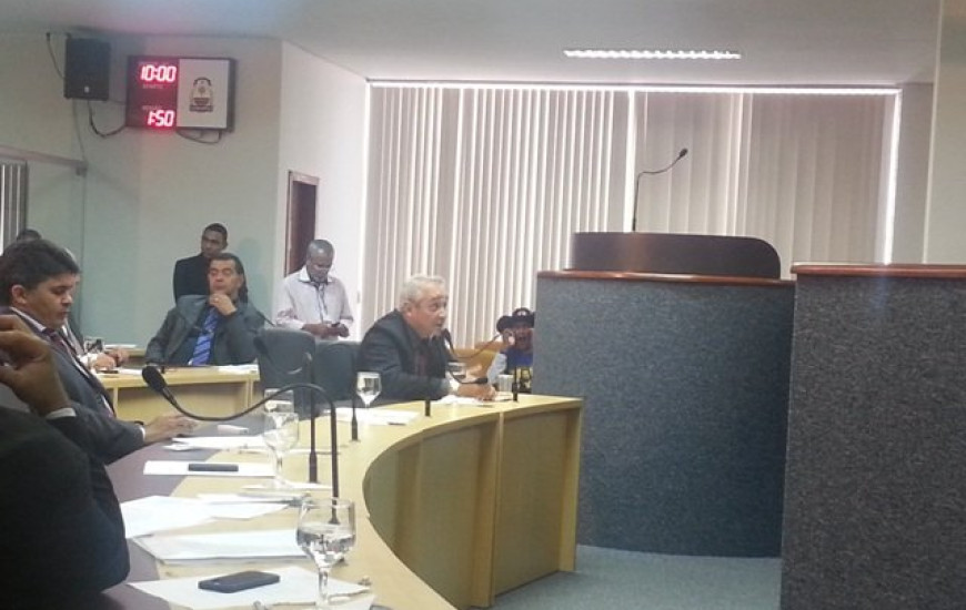 Vereador Hiram Gomes, relator de PL sobre lotes