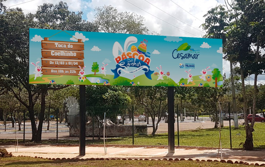 Atrações permanecerão no parque até o dia 8 de abril