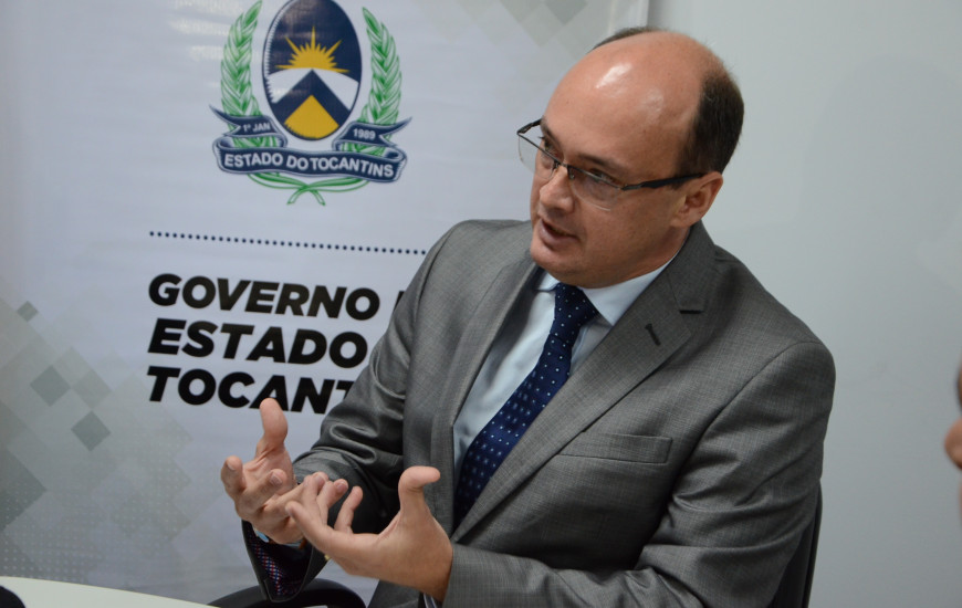 Secretário da SSP-TO, Cristiano Sampaio