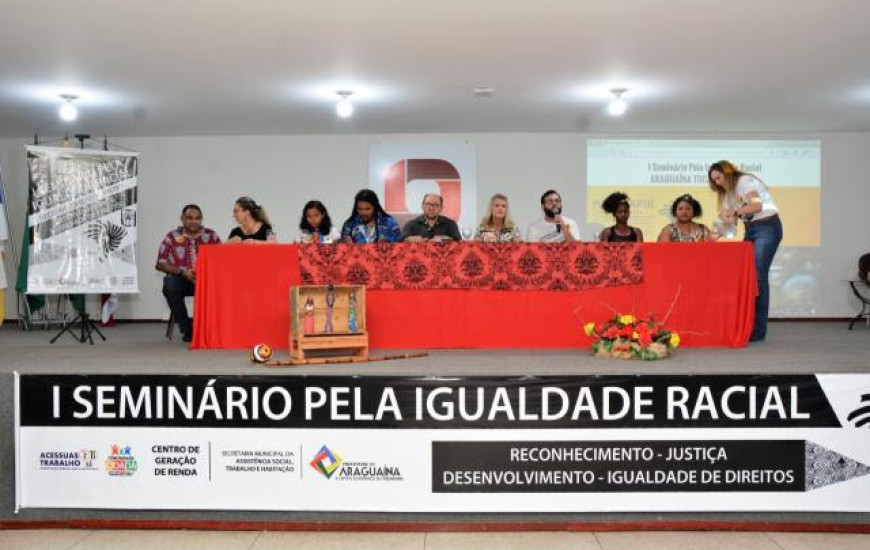 Seminário destacou que 78% da população tocantinense é negra