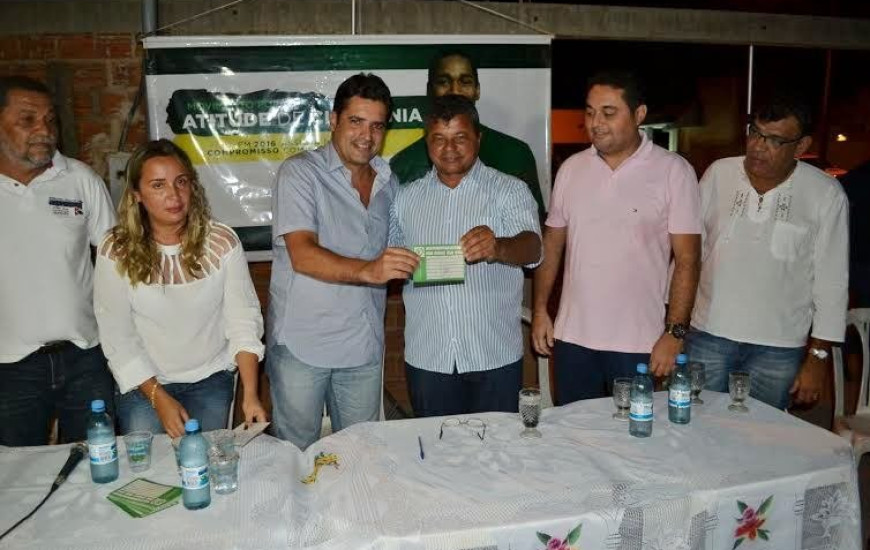 Marcelo Lelis em evento em Pedro Afonso