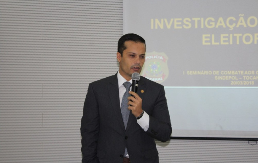 Presidente do Sindepol-TO, Mozart Felix