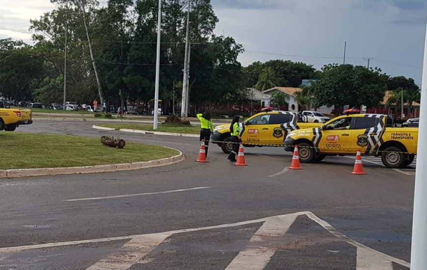 A operação conjunta também segue atenta às aglomerações em pontos comerciais 