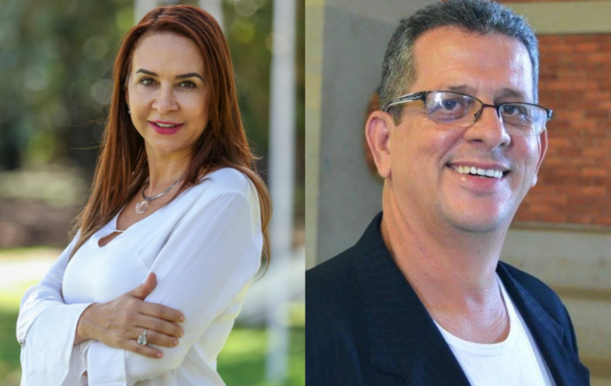 Jacqueline Vieira e Lazaro Quirino.