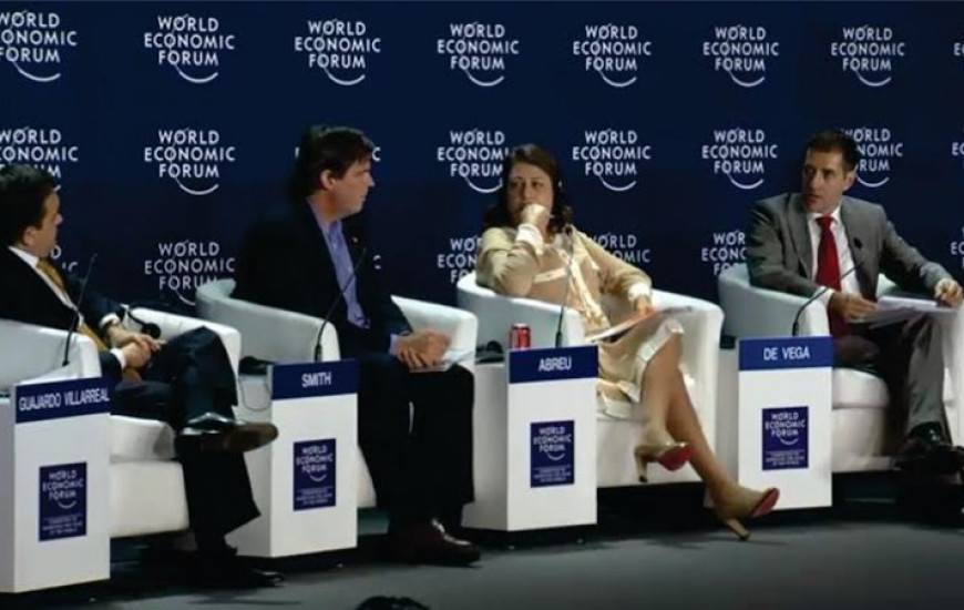 Kátia no Fórum Econômico Mundial