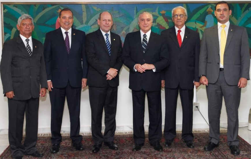Deputado participou de audiência com Temer