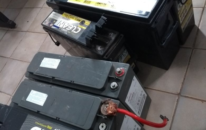 Produtos foram apreendidos com eletricista