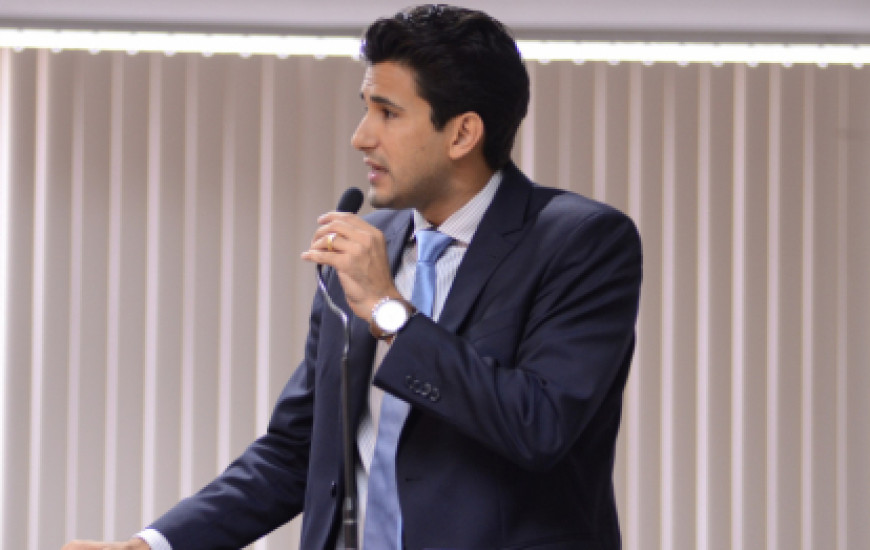 Requerimento é do vereador Tiago Andrino