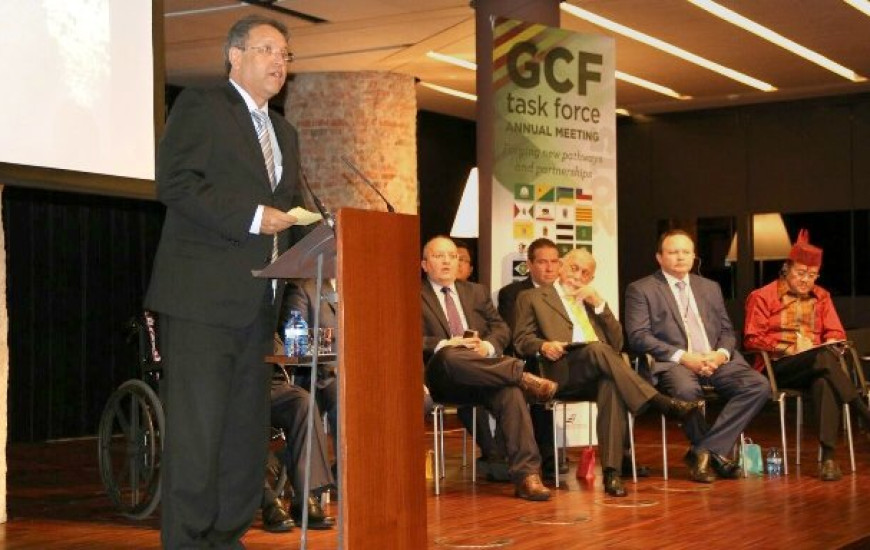 Marcelo defende ações do GCF, em Barcelona