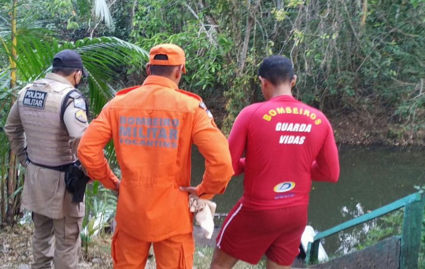 Buscas foram realizadas no Rio Taquari, em Araguatins