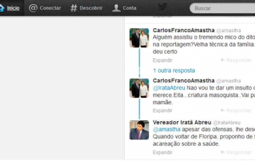 Posts no Twitter