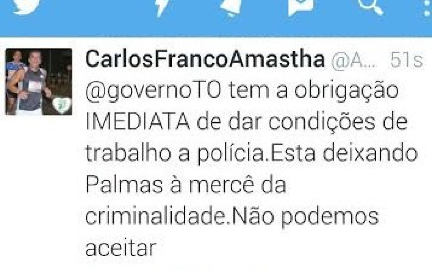 Prefeito cobra segurança
