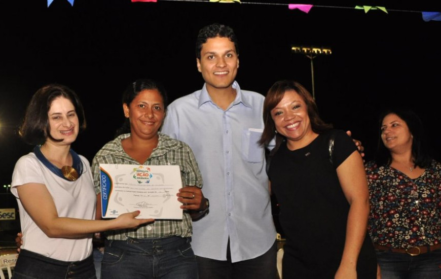 Foram entregues 556 certificados