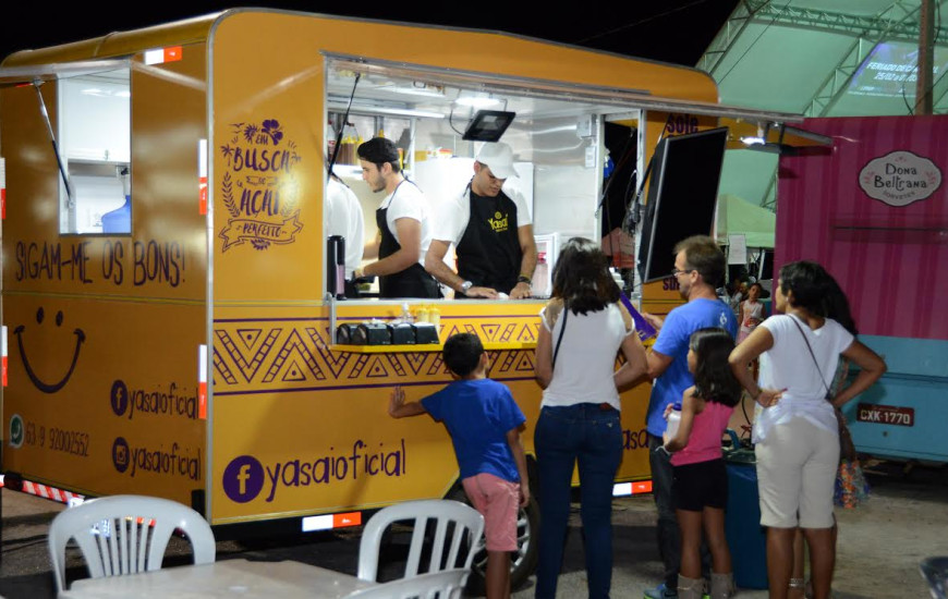 Sete espaços para comercialização de alimentos serão sorteados