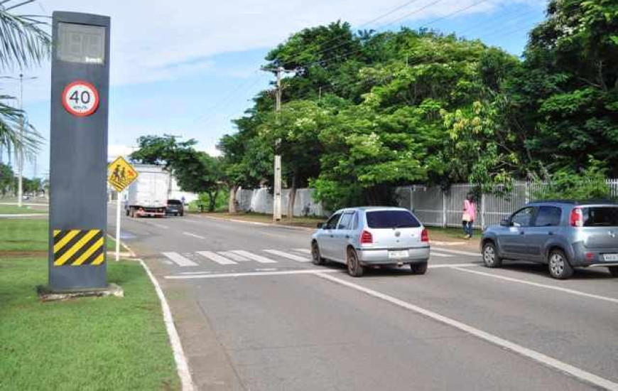 Aumenta fiscalização com controle de velocidade