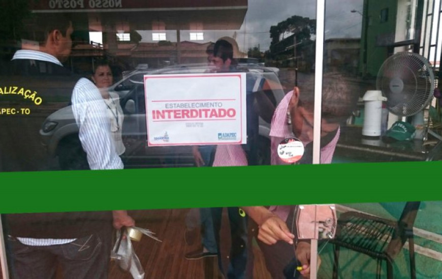 Lojas estavam sem certificado de registro