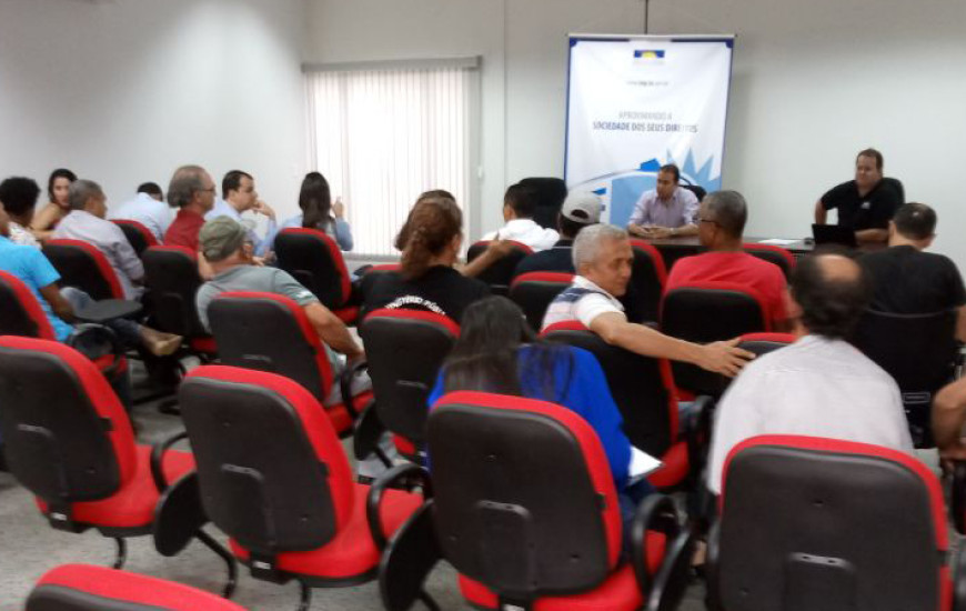 Reunião foi realizada na cidade de Taguatinga