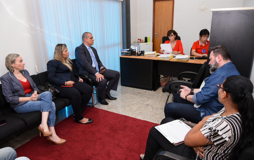 Reunião MPE-TO e representantes da prefeitura de Palmas