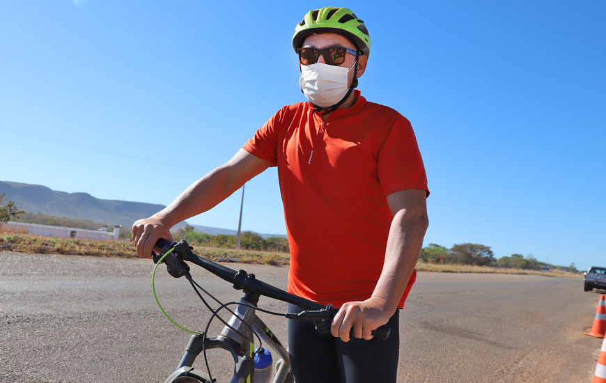 vice-presidente da Federação Tocantinense de Triathlon, Sérgio Henrique.