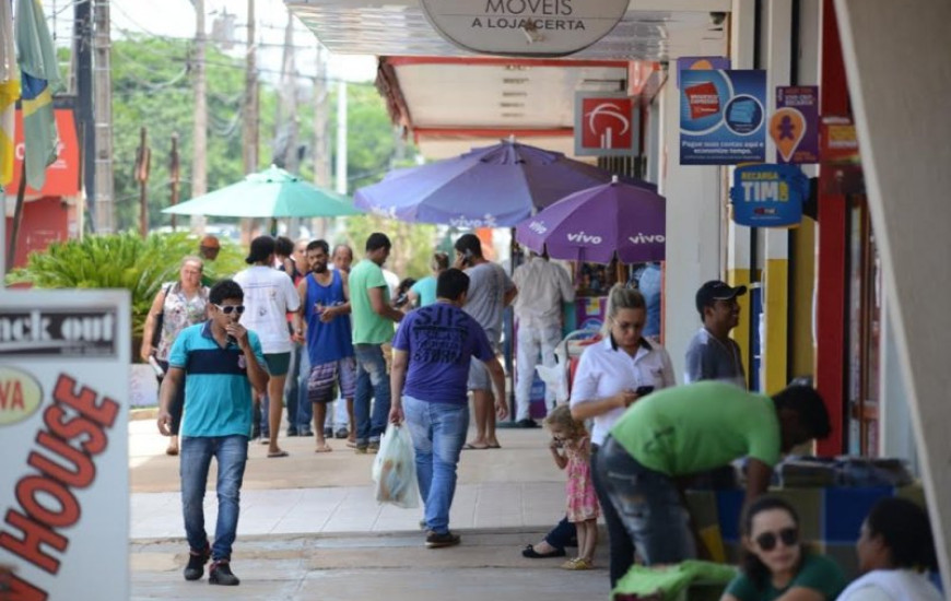 Comércio aquecido em Palmas