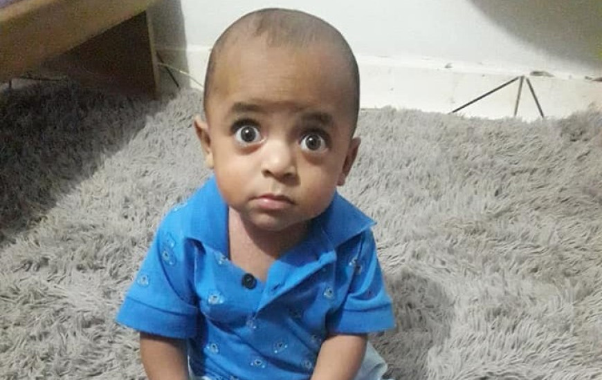 Eliabe Calebe completou o primeiro aninho de vida no sábado