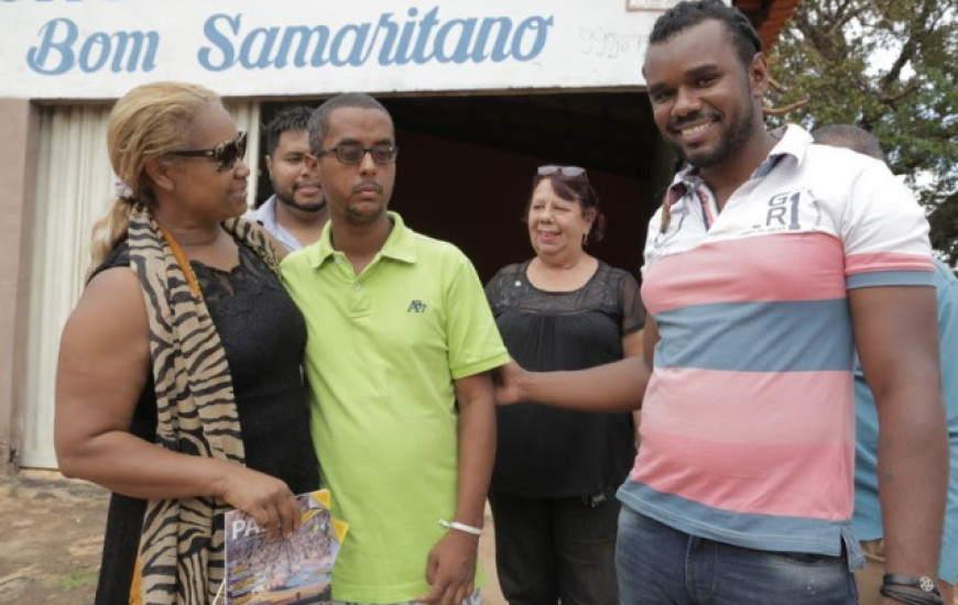 Família não conhecia Araguaína e se emocionou ao reencontra rapaz