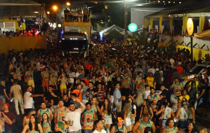 Primeira noite do carnaval em Gurupi