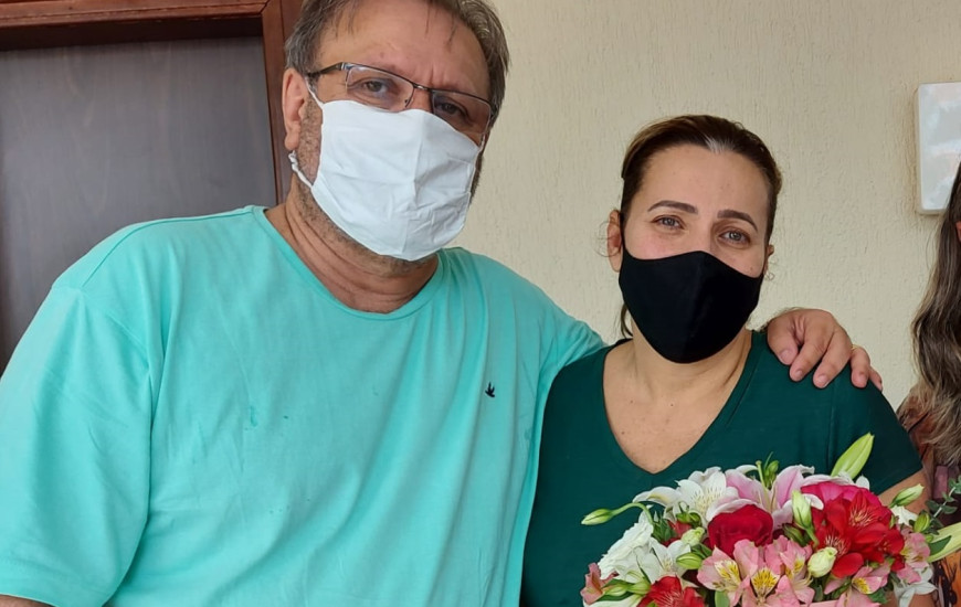 Marcelo e Dulce Miranda.