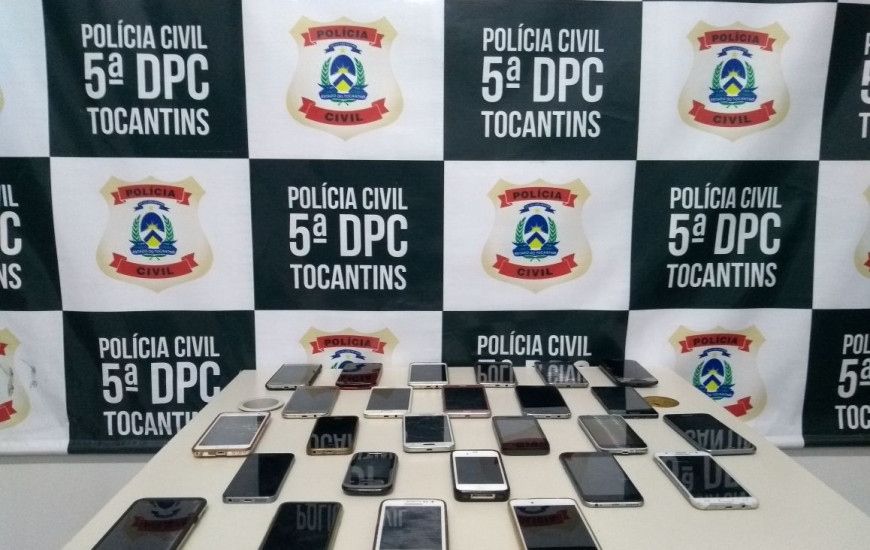 20 aparelhos celulares são devolvidos aos proprietários