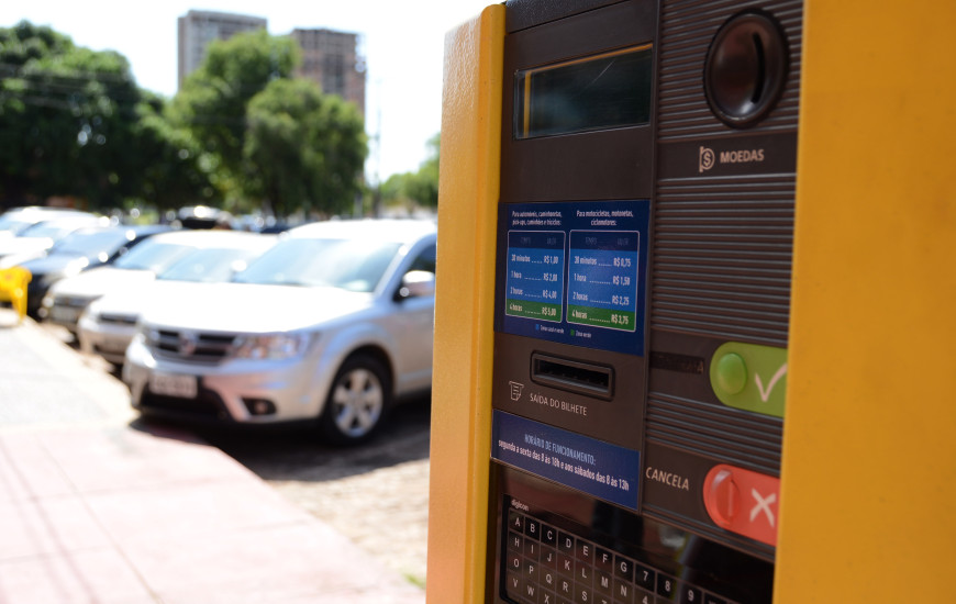 Estacionamento rotativo em Palmas