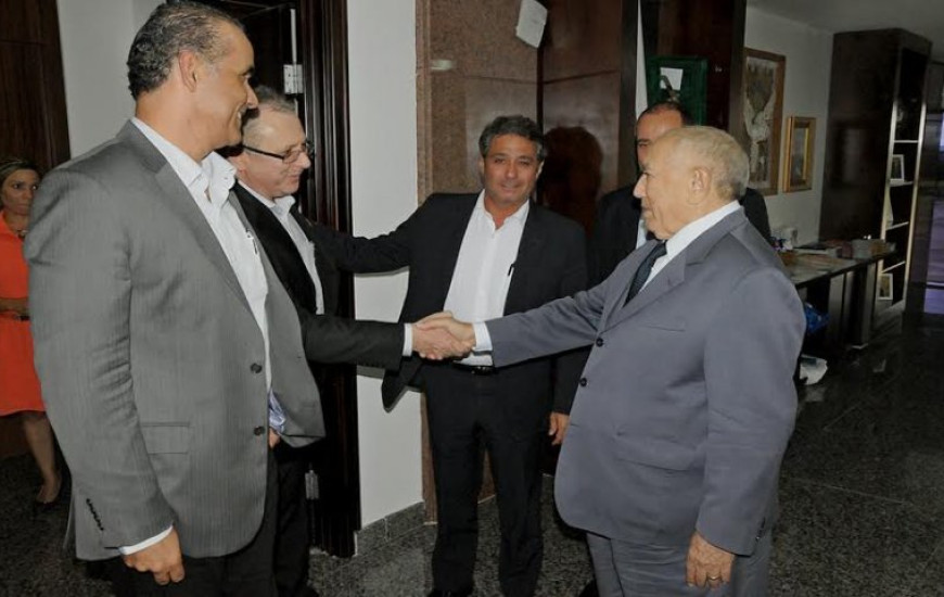 Empresários e governador