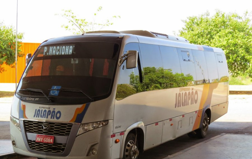 Vans partirão da Rodoviária de Palmas