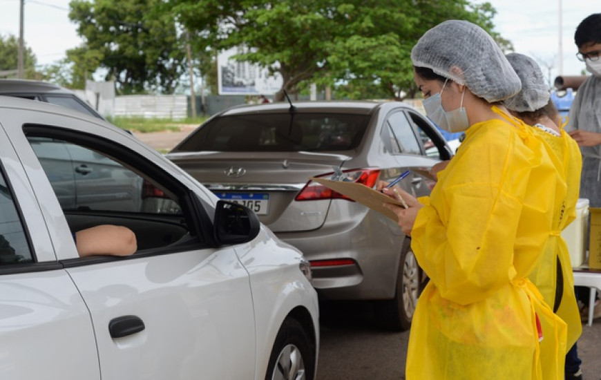 Dois pontos são em formato drive thru