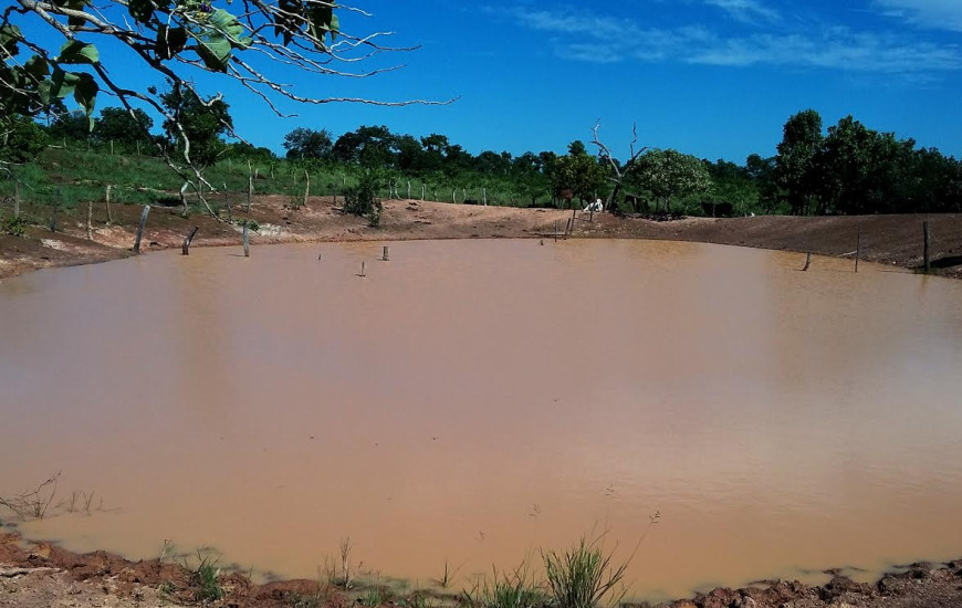 Serão construídas pequenas bacias de captação de água