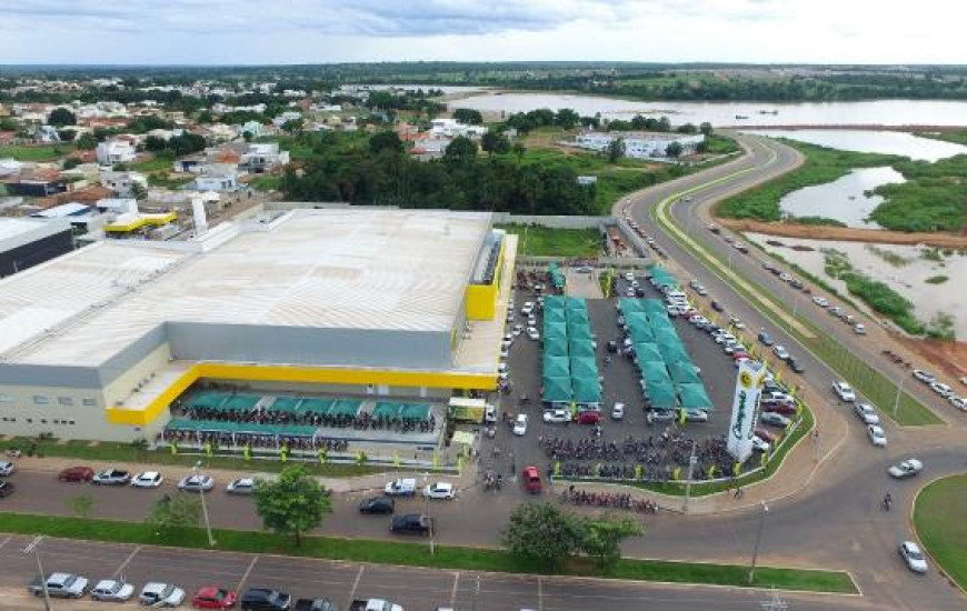 Área total tem 14 mil metros quadrados