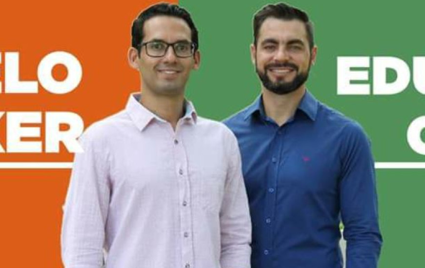 Chapa eleita: Marcelo Leineker e Eduardo Cezari