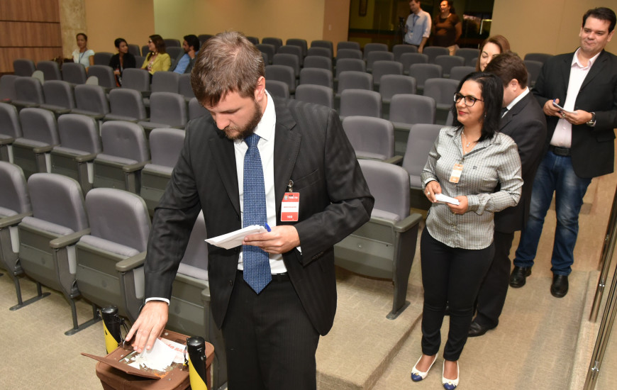 Cédulas para auditoria foram preenchidas nesta sexta-feira, 25