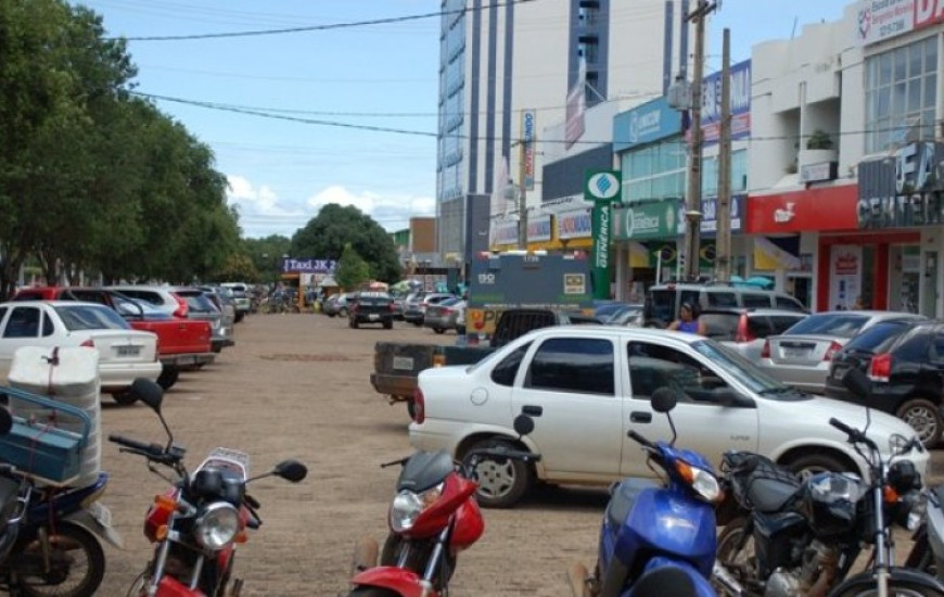 Estacionamento rotativo em Palmas