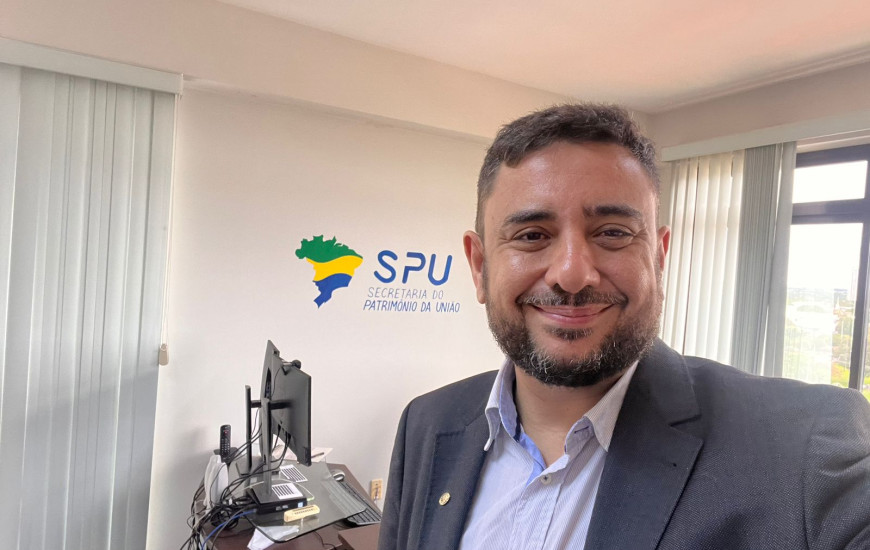 Superintendente do Patrimônio da União no Tocantins, Edy César Passos.