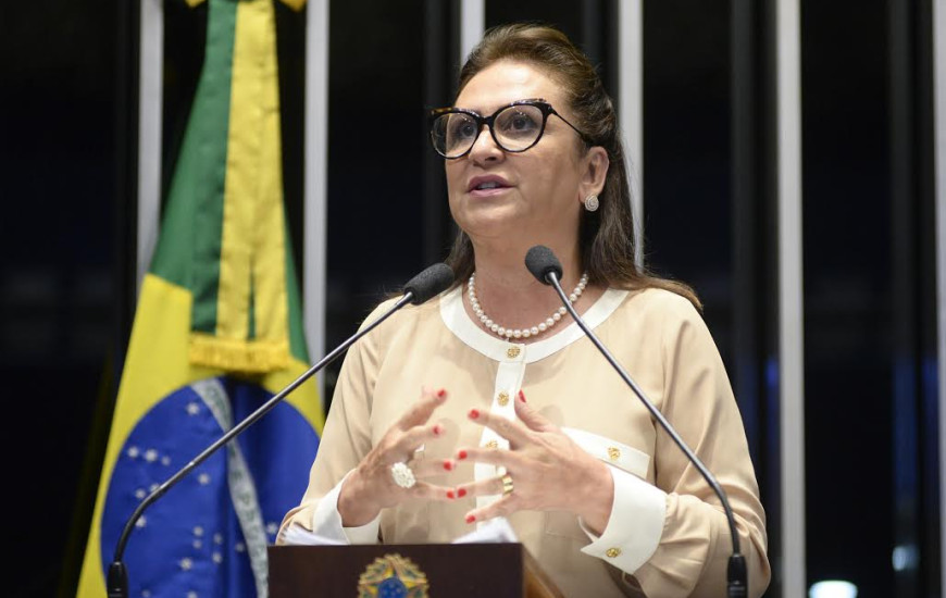 Pré-candidata ao governo, senadora Kátia Abreu