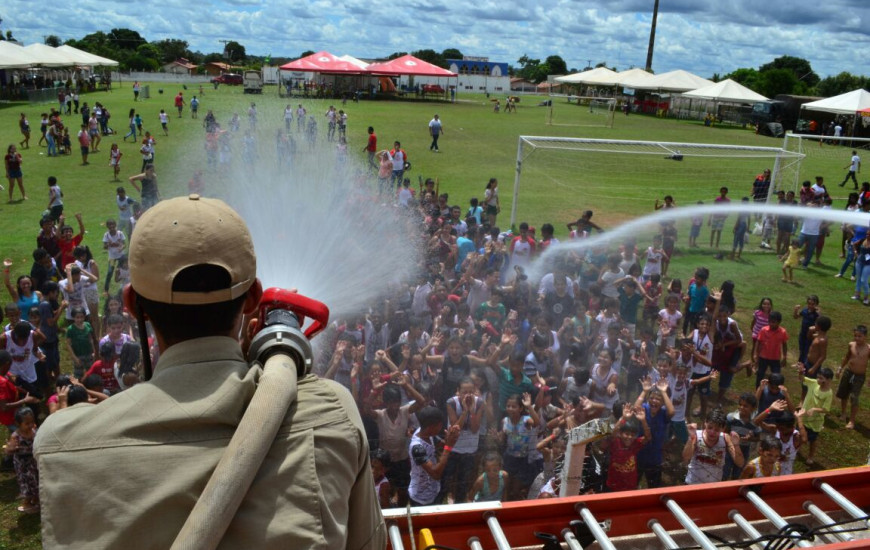 Bombeiros em Ação busca integrar corporação à comunidade