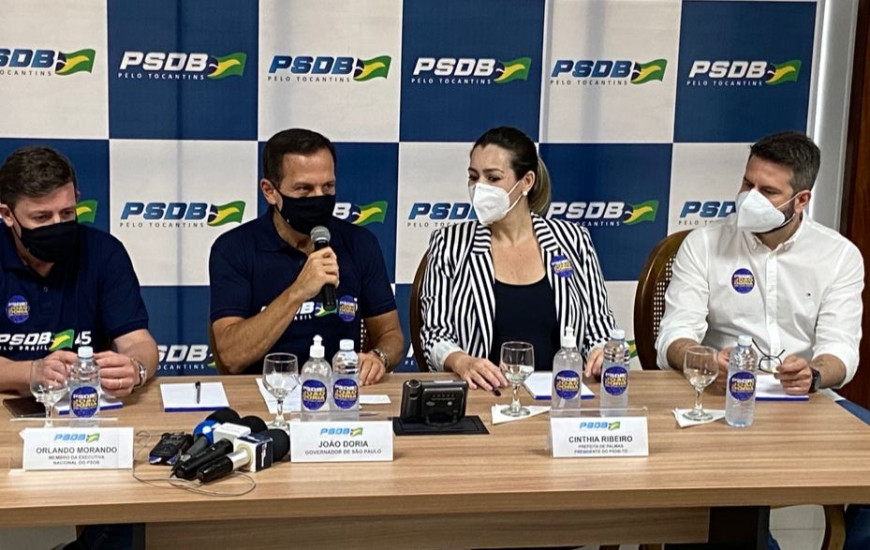 Coletiva de imprensa ocorreu na tarde deste sábado, 25, em Palmas