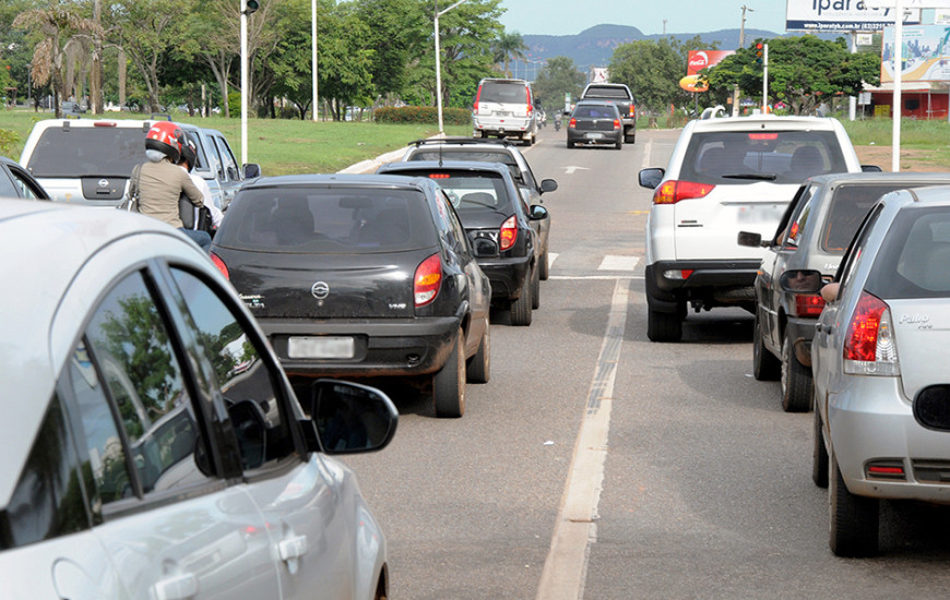 Frota tributável no Tocantins é composta por 617 mil veículos