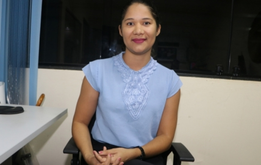 Emilleny Lázaro, presidente da Comissão da Mulher advogada na OAB-TO
