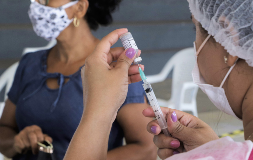 A vacinação dessa faixa etária ficará disponível nas UBSs