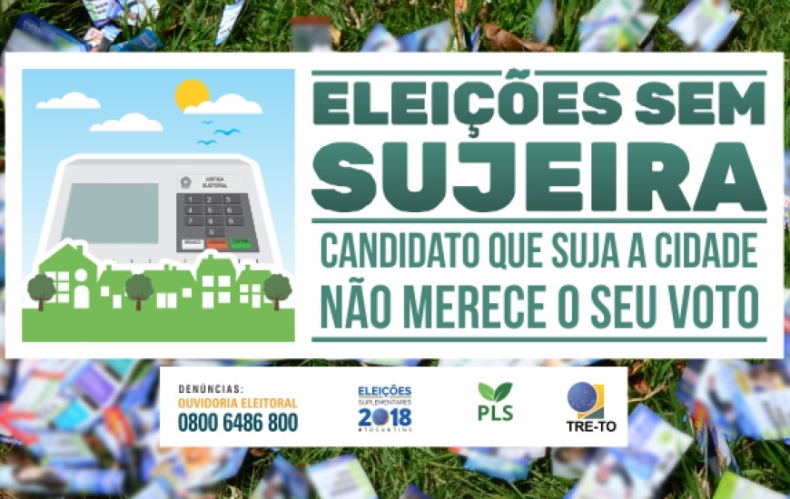 Campanha é pela conscientização dos cidadãos nas eleições suplementares